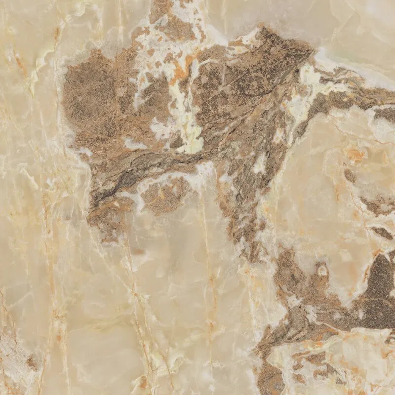 Gres Porcellanato Effetto Pietra Rettificato Lucido 60x120 9mm Golden Blend Onyx&More - Florim