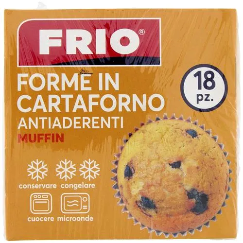 Frio Cartaforno Forme Muffin pz 18 – Cartone 24 pz