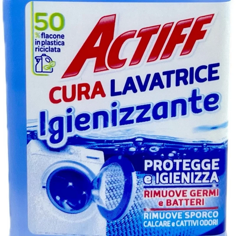 Actiff Cura-lavatrice 250ml Igienizzante – Cartone 18 pz