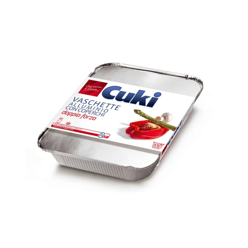 Cuki Vaschette con Coperchio — Contenitori Monouso per Alimenti · Vendita all'ingrosso a cartone