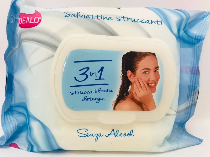 Dealo Salviettine Struccanti 3in1 Pop-up — Detergente Viso · Vendita all'ingrosso a cartone