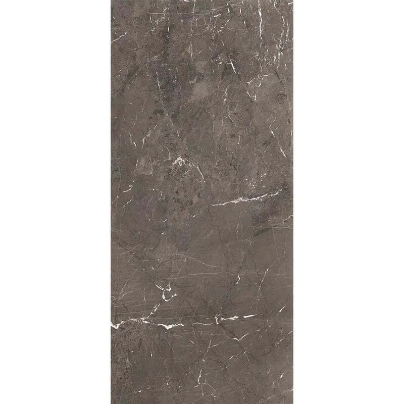 Gres Porcellanato Effetto Marmo Rettificato Lucido 60x120 9mm Brown Heritage - Florim