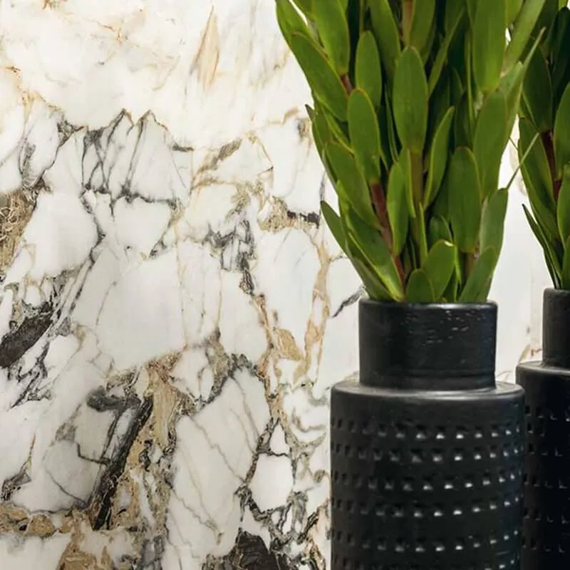 Gres Porcellanato Effetto Marmo Rettificato Lucido 120x120 6mm Symphonie Etoile - Florim