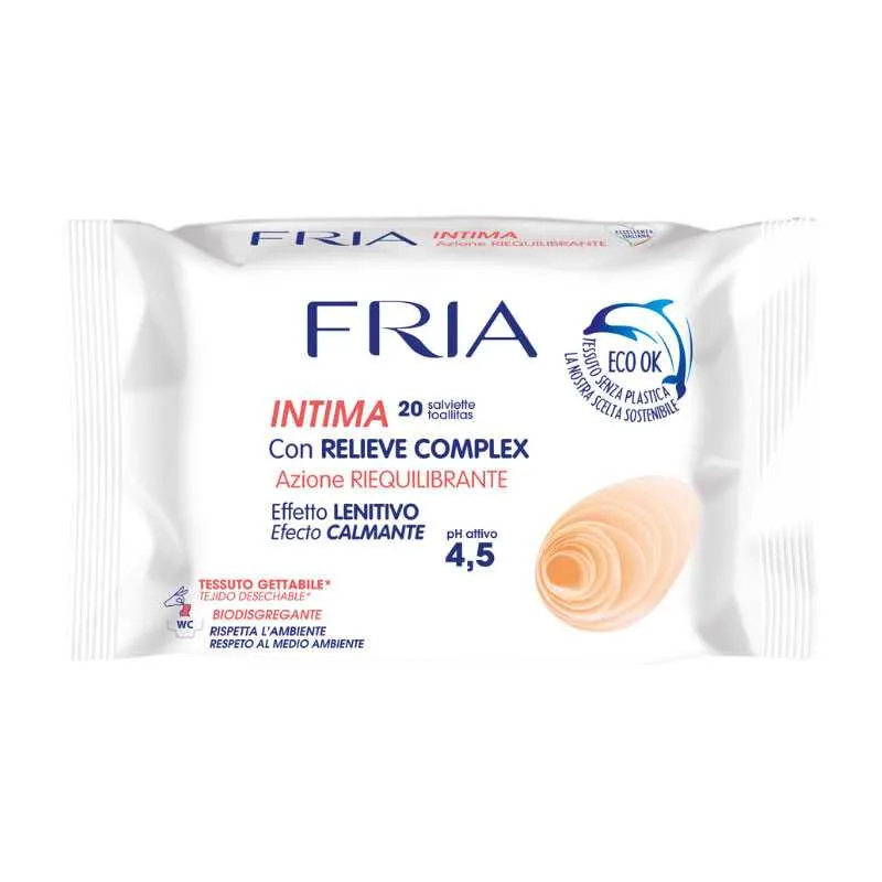 Fria Salviette Intime pz 20 Prottet -lenit – Cartone 16 pz