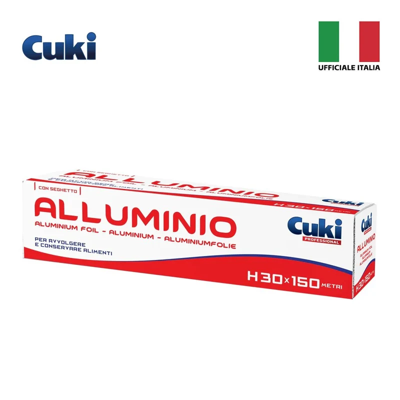 Cuki Alluminio 150mt Professional – Cartone 9 pz