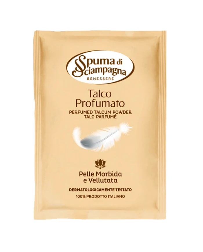 Spuma Di Sciampagna Sciamp Talco Busta 75gr – Cartone 60 pz