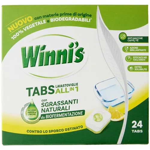Winni's Tabs Lavastoviglie pz 24 – Cartone 16 pz