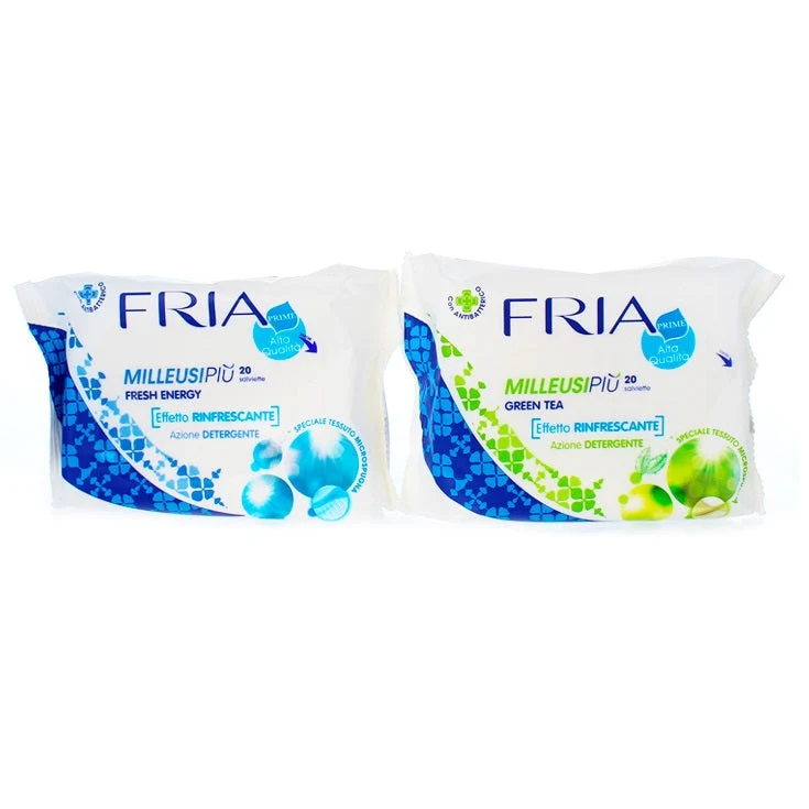 Fria Salviette Milleusi Fresh Energy pz 20 – Cartone 18 pz