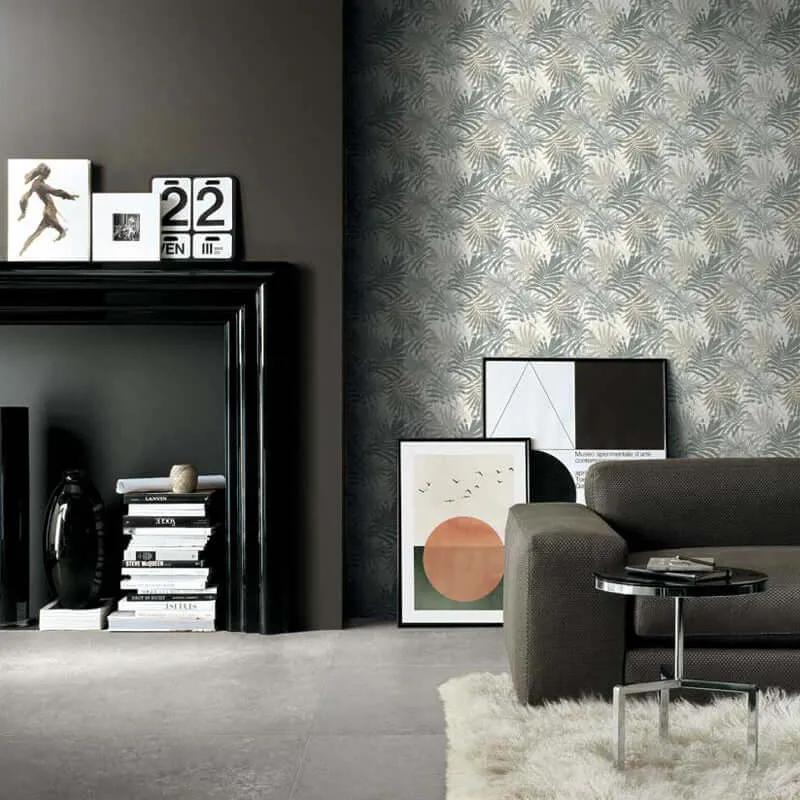 Gres Porcellanato Effetto Cemento Rettificato Naturale 60x120 6mm Earl grey Match up - Florim