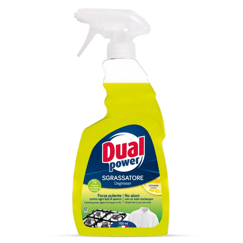 Dual Power — Sgrassatore Spray 750 ml · Vendita all'ingrosso a cartone
