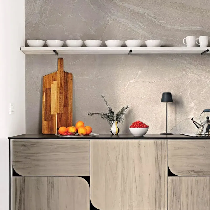 Gres Porcellanato Effetto Pietra Rettificato Naturale 60x120 9mm Dove Woodslate Life - Florim
