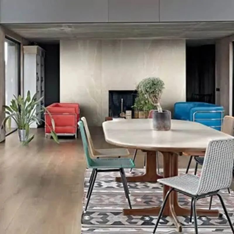 Gres Porcellanato Effetto Pietra Rettificato Naturale 30x60 9mm Cotton Woodslate Life - Florim