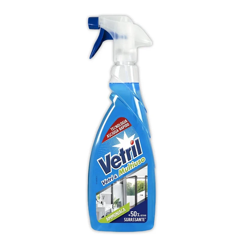 Vetril Ricarica 650ml con Ammoniaca – Cartone 12 pz