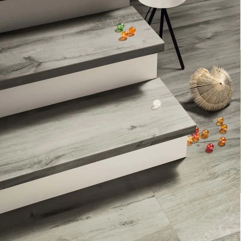 Gres Porcellanato Effetto Legno Rettificato Naturale 30x120 8.5mm Grigio Just Nature - Gardenia Orchidea