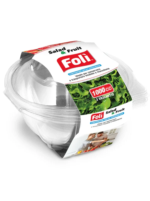 Foli'cont Pack Salvafresc 1000cc — Contenitori Salva-Freschezza · Vendita all'ingrosso a cartone