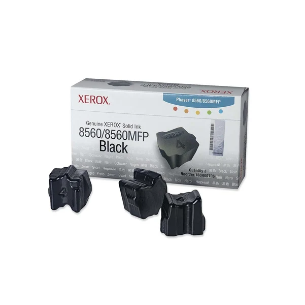XEROX - 108R00726 - Xerox - Conf. 3 stick Solid ink - Nero - 108R00726 - 3.400 pag - XER108R00726 - Conf. da 1 Pz.
