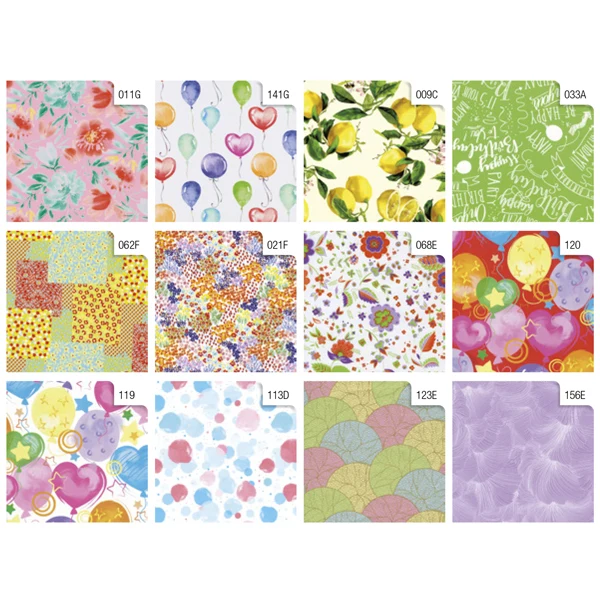 REX SADOCH - R33J1GEX - Rotolo carta regalo Primavera - 2 x 0,70 m - Rex Sadoch - 99629 - Conf. da 50 Pz.