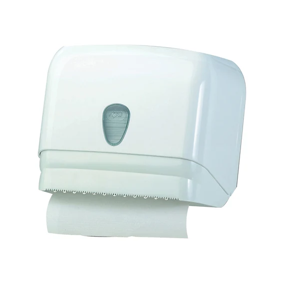 MAR PLAST - A60111 - Dispenser asciugamani in rotolo-fogli - 30x19,5x25,1 cm - plastica - bianco - Mar Plast - 64273 - Conf. da 1 Pz.