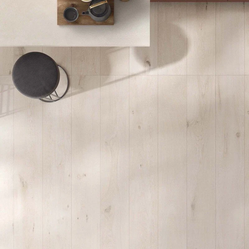 Gres Porcellanato Effetto Legno Rettificato Naturale 20x120 8.5mm White Crossroad Wood - ABK