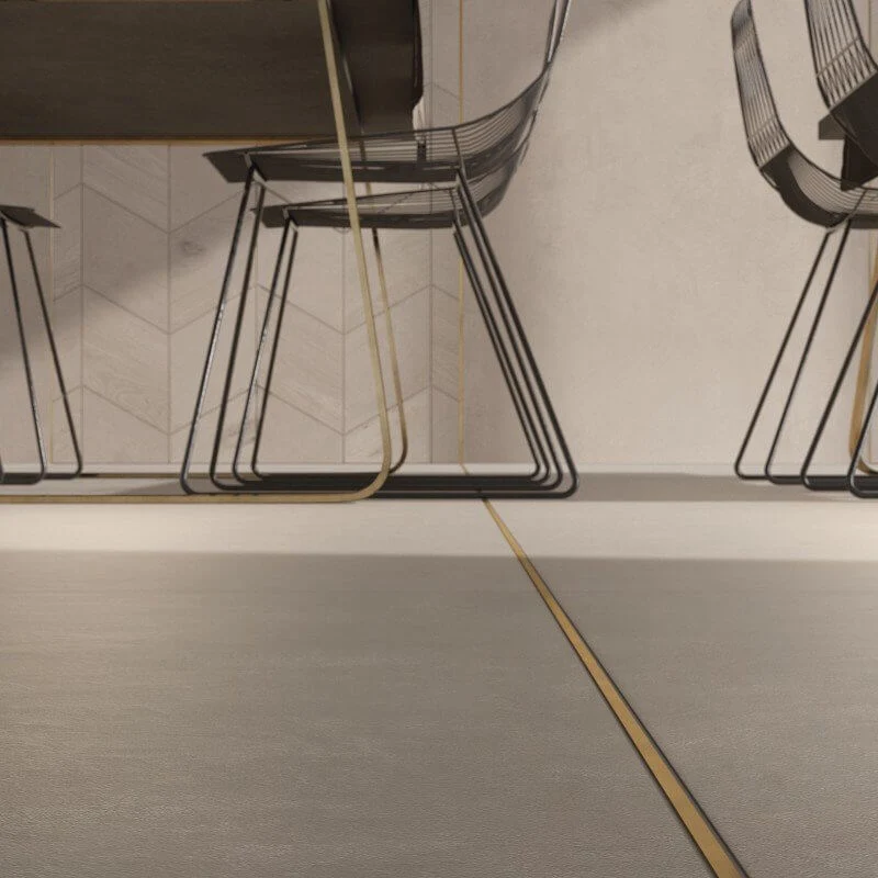Gres Porcellanato Effetto Cemento Rettificato Naturale 30x34 9mm Sand Crossroad Chalk - ABK