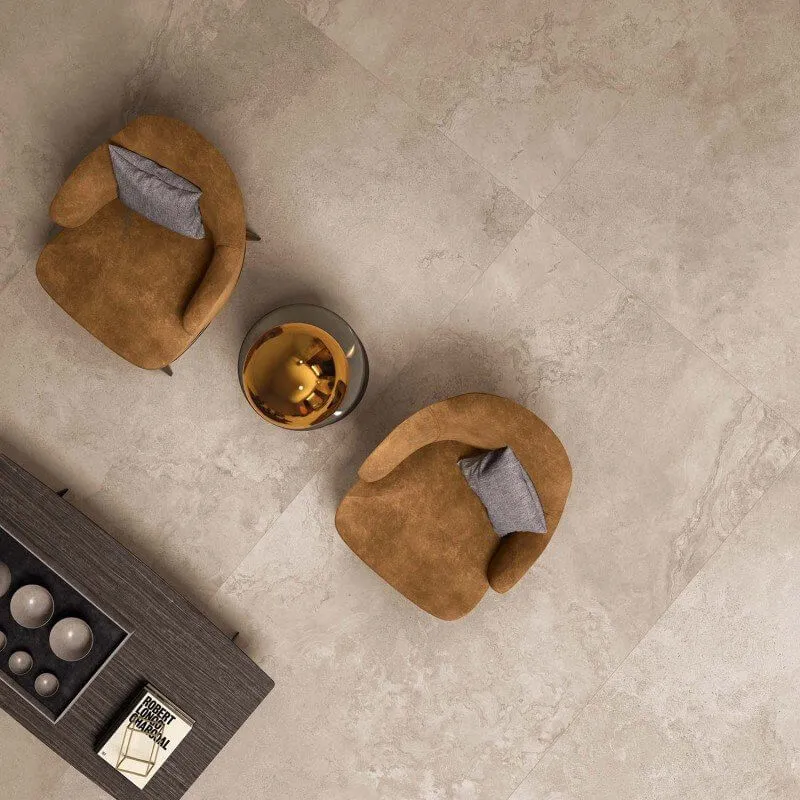 Gres Porcellanato Effetto Pietra Rettificato Naturale 80x80 8.5mm Sand Alpes Wide - ABK