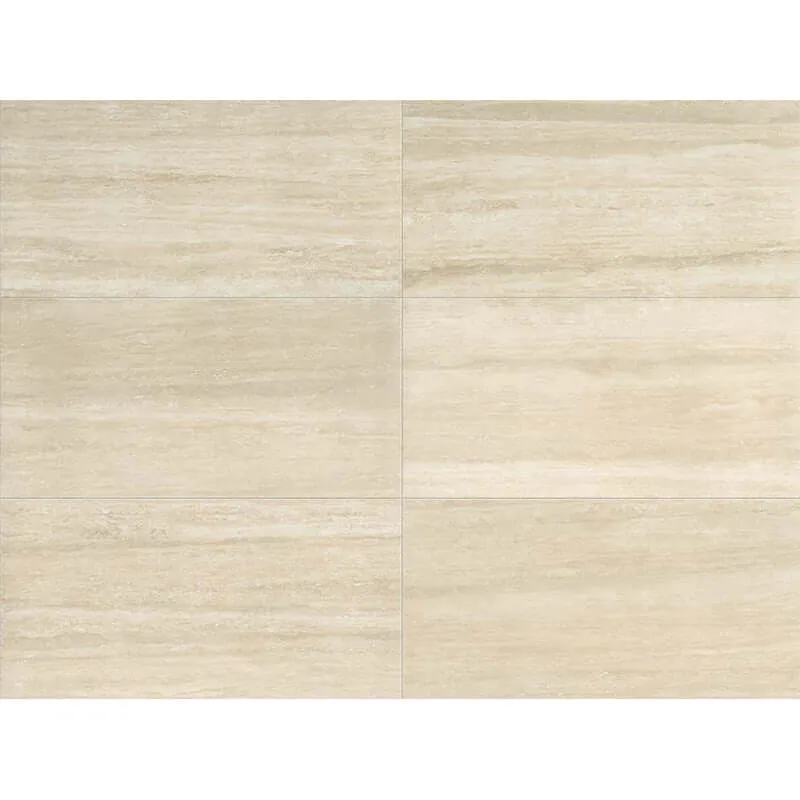 Gres Porcellanato Effetto Marmo Rettificato Naturale 60x120 9mm Travertino Timeless - Florim