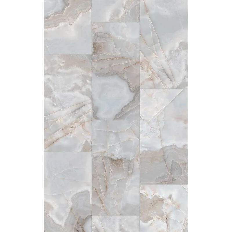 Gres Porcellanato Effetto Marmo Rettificato Lucido 60x120 9mm Bleu Reves de Rex - Florim
