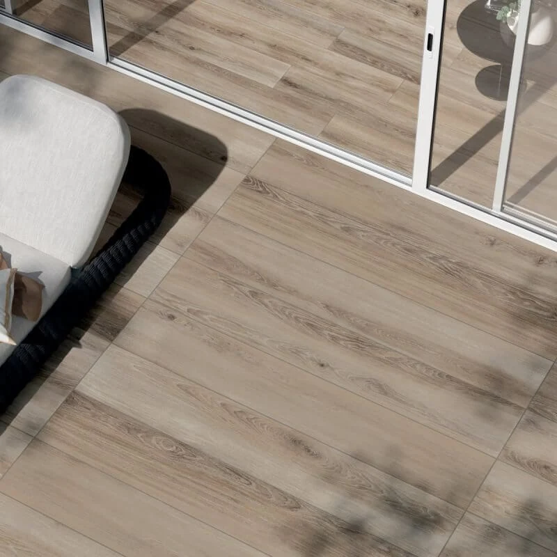 Gres Porcellanato Effetto Legno Rettificato Naturale 20x120 8.5mm Avana Eco Chic - ABK