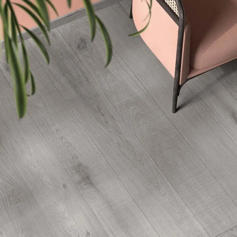 Gres Porcellanato Effetto Legno Rettificato Naturale 30x30 7mm Grey Crossroad Wood - ABK