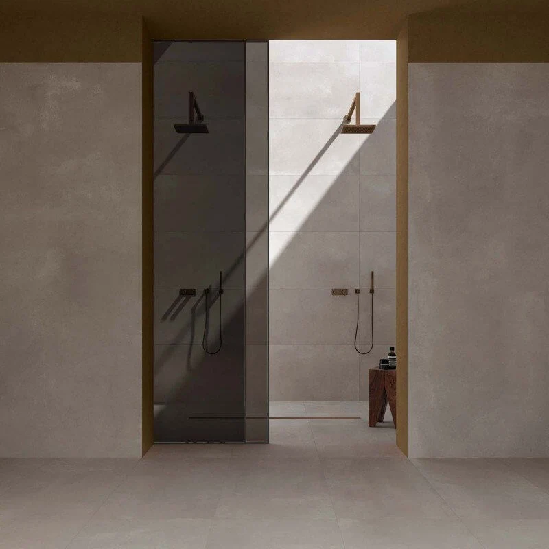 Gres Porcellanato Effetto Pietra Rettificato Naturale 60x120 8.5mm Base Ash Lab325 - ABK