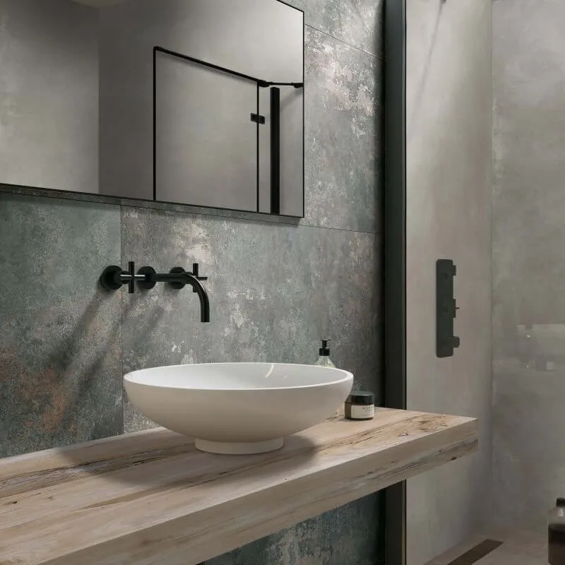 Gres Porcellanato Effetto Cemento Rettificato Naturale 60x60 8.5mm Jade Ghost - ABK