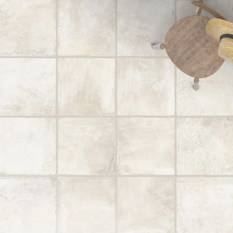 Gres Porcellanato Effetto Pietra Grip 30x30 Bianco Marna - Ermes Ceramiche