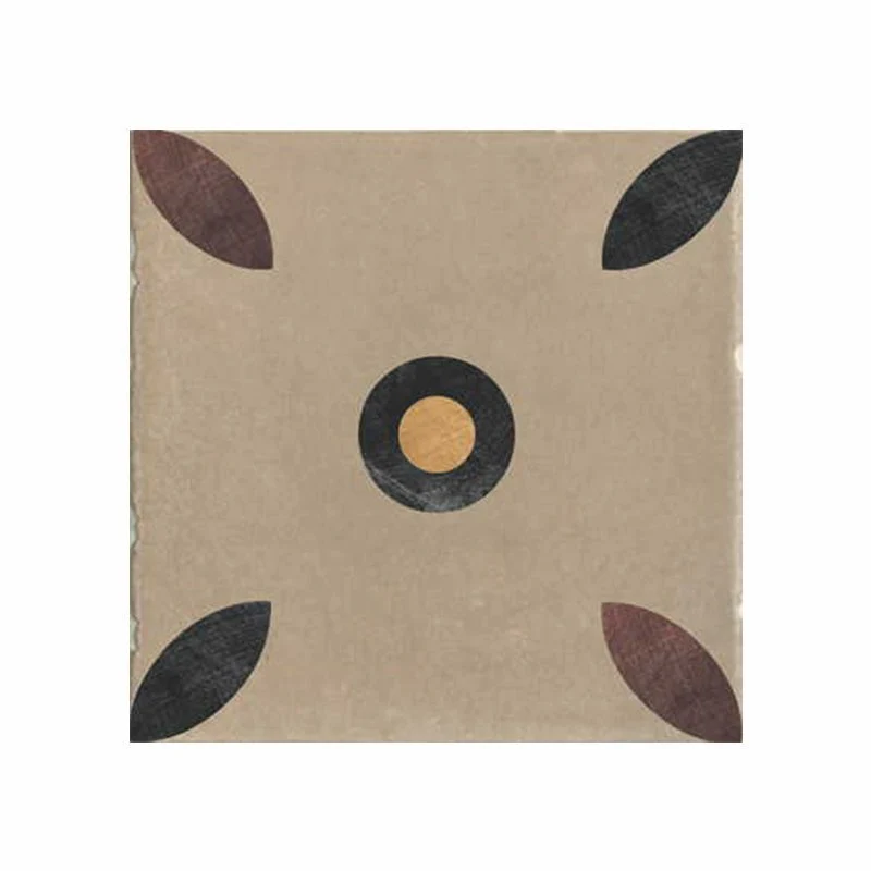 Gres Porcellanato Effetto Cemento Naturale 20x20 Inserto Mauriziano Via Emilia - Cir Serenissima