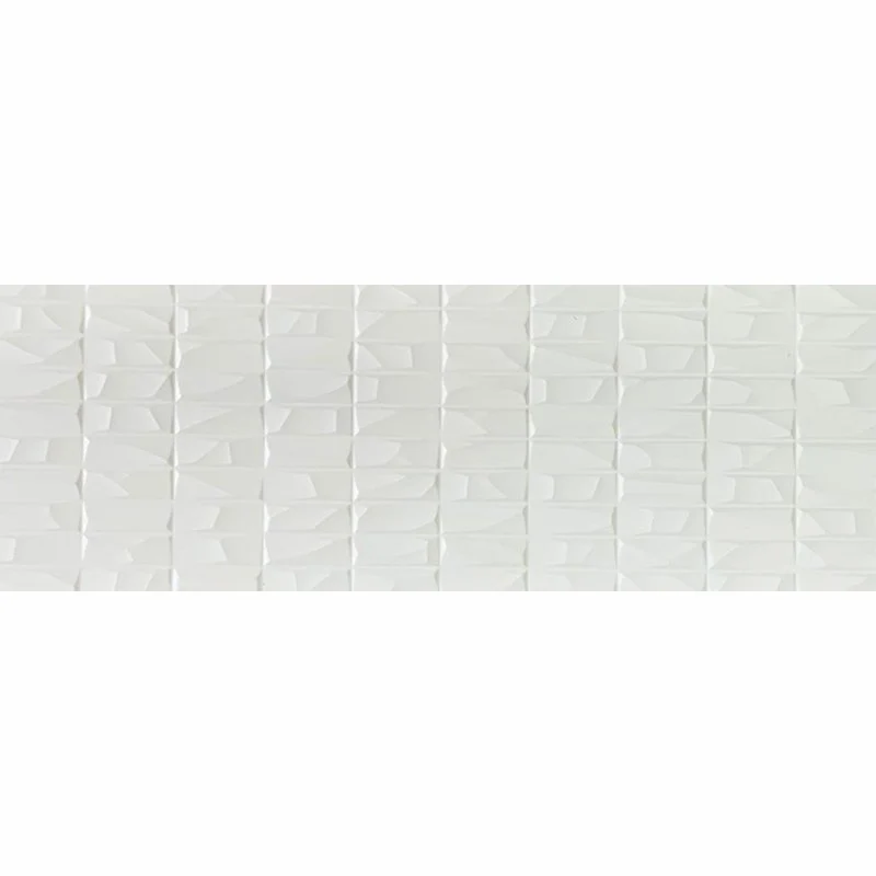 Rivestimento in Ceramica Effetto Decoro Naturale 30x90 Bianco Next Glaciar - Cifre