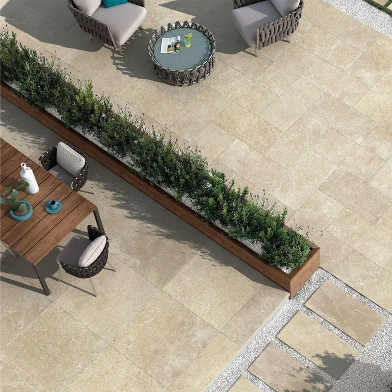 Gres Porcellanato Effetto Pietra Grip 20x20 Sabbia Pietra di Ostuni - Cerdomus