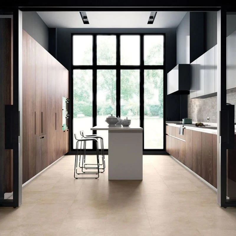 Gres Porcellanato Effetto Marmo Lucido 89x89 Crema Marfil TheMar Kry - Ceramica Sant'Agostino