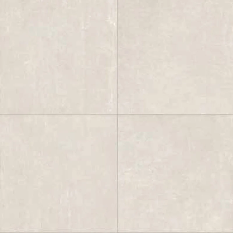 Gres Porcellanato Effetto Cemento Naturale 61x61 Bianco Revolution - Cotto Petrus