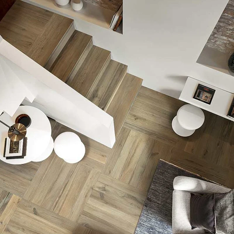 Gres Porcellanato Effetto Legno Naturale 45.6x91.2 Miele Planches de Rex - Florim
