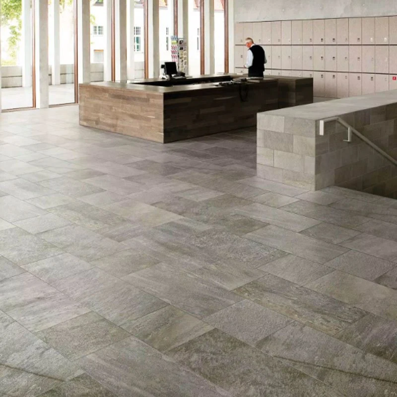 Gres Porcellanato Effetto Pietra Naturale 30x60 Walks 1.0 Grey Matte - Florim