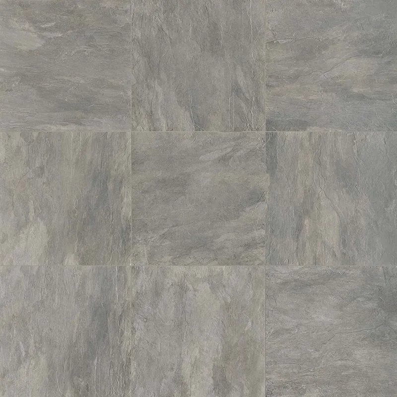 Gres Porcellanato Effetto Pietra Rettificato Naturale 20x80 9mm Plombe Ardoise - Florim