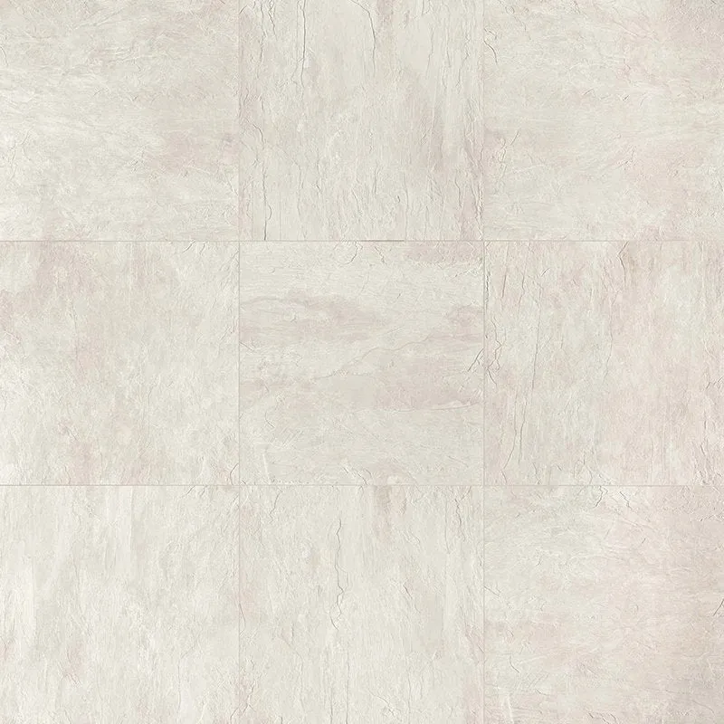 Gres Porcellanato Effetto Pietra Rettificato Naturale 40x80 9mm Blanc Ardoise - Florim
