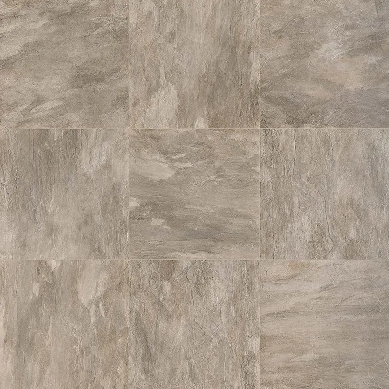 Gres Porcellanato Effetto Pietra Rettificato Naturale 80x80 9mm Ecru Ardoise - Florim