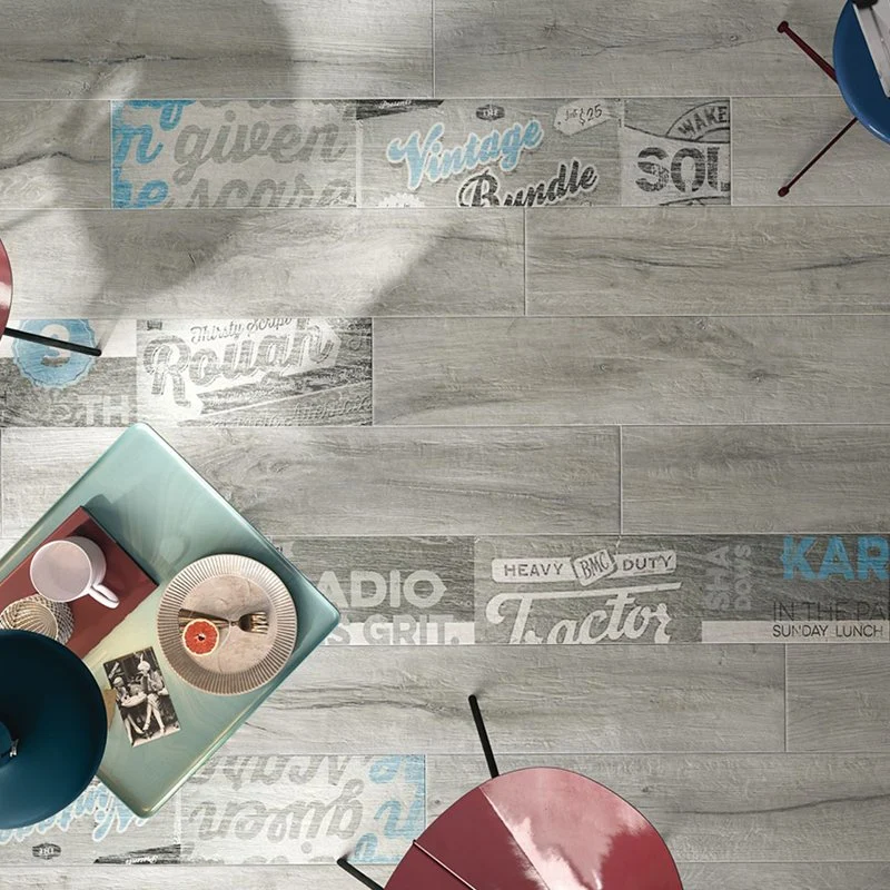 Gres Porcellanato Effetto Legno Rettificato 20x120 Grigio Kuni - Imola Ceramica