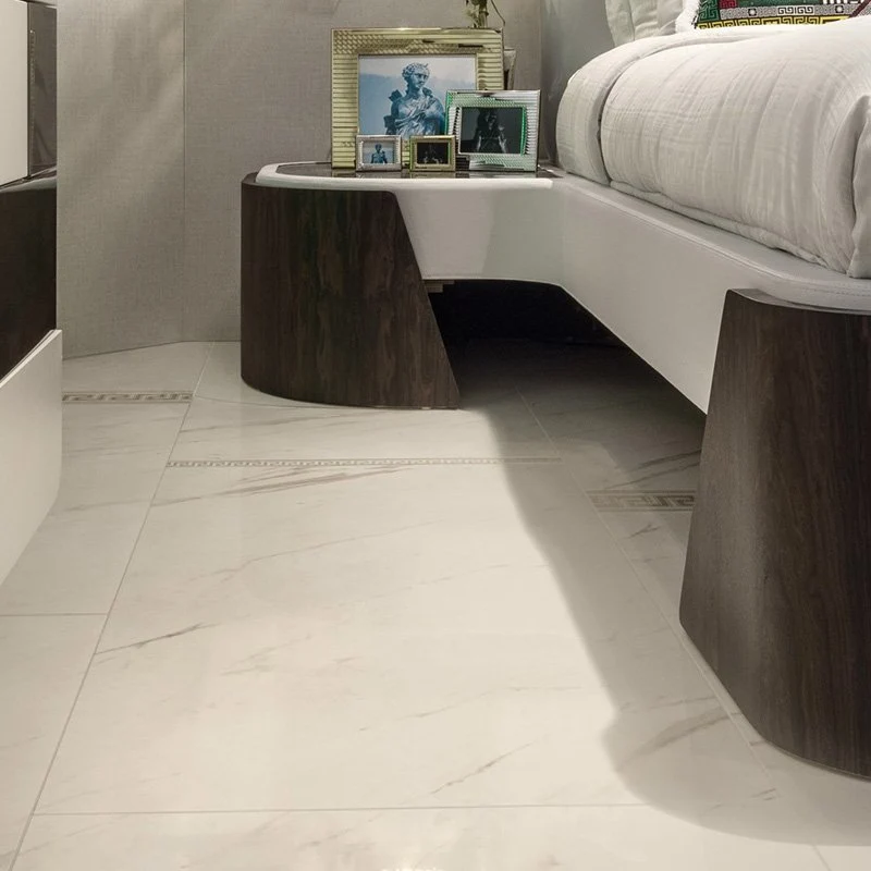 Gres Porcellanato Effetto Marmo Lucido 58.5x58.5 Bianco calacatta Marble - Gardenia Orchidea