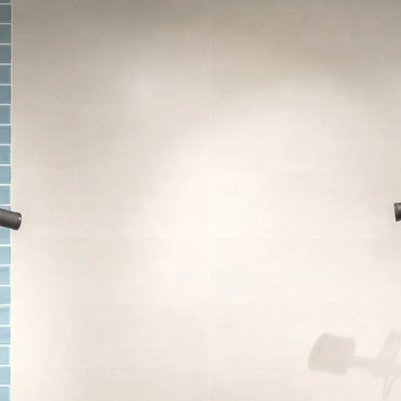 Rivestimento in Ceramica Effetto Cemento Naturale 25x75 Bianco Metrochic - Ceramica Sant'Agostino
