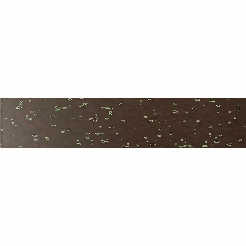 Rivestimento in Ceramica Effetto Decoro Naturale 10x50 Moka Verde Drops - Naxos