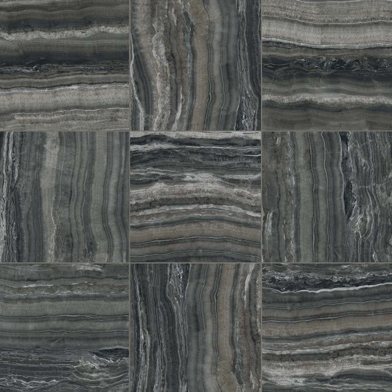 Gres Porcellanato Effetto Marmo Rettificato Lucido 30x60 9mm Shadow Onyx - Florim