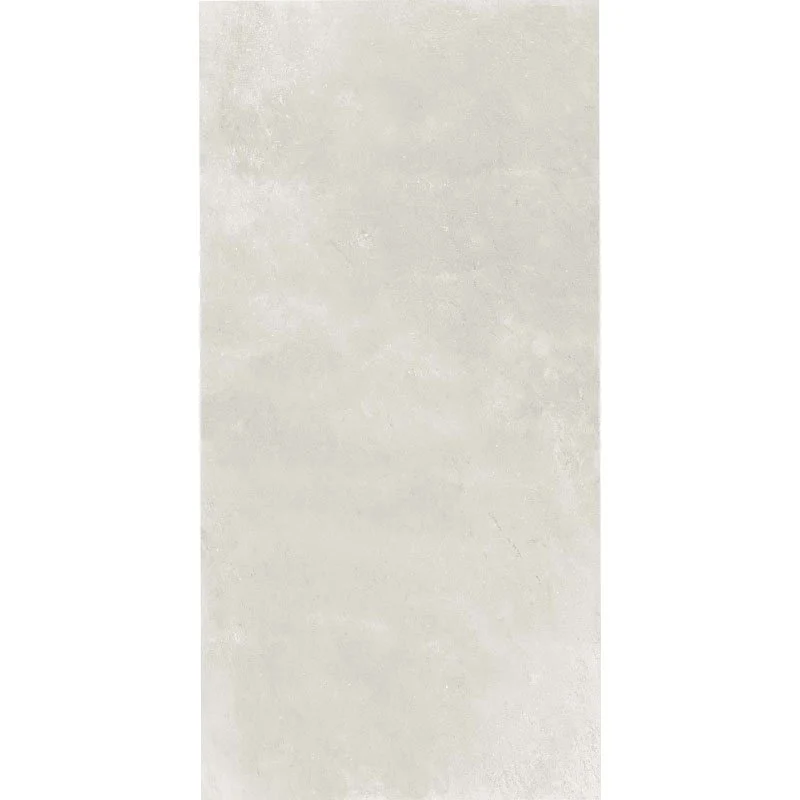 Gres Porcellanato Effetto Cemento Rettificato Naturale 30x60 9mm White Maps - Florim