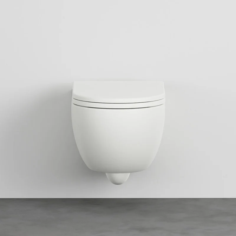Vaso Sospeso Enjoy Keep Clean Talco Opaco Senza Coprivaso - Ceramica Cielo