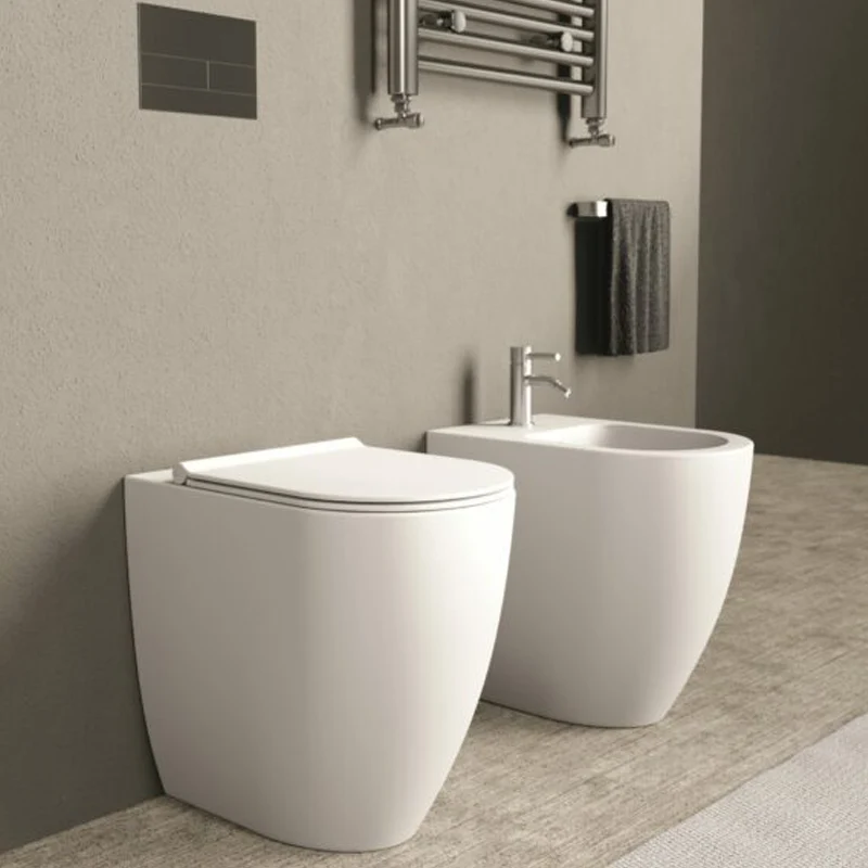 Vaso Filomuro Form H50 Bianco Opaco Senza Coprivaso - Alice